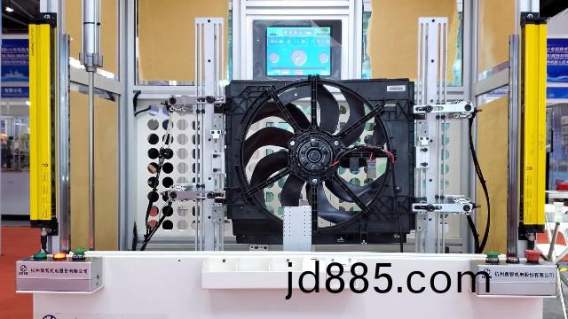 汽车散热风扇动平衡机，可以测试静平衡和偶平衡！