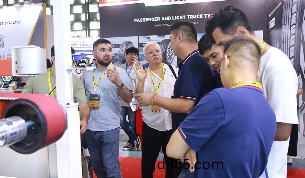 杭州集智轮胎轮毂展会现场