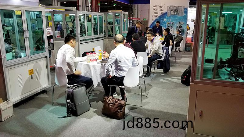 集智平衡机参加上海光大小电机展