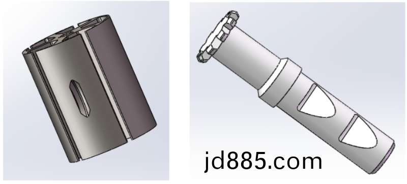 转子动平衡V型铣削去重