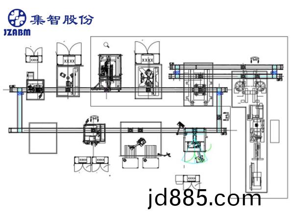 扁线电机定子生产线