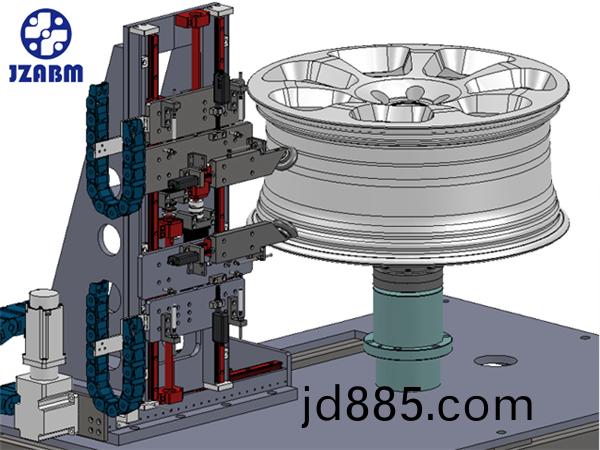 轮毂跳动检测机