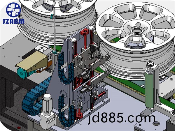 轮毂跳动检测机