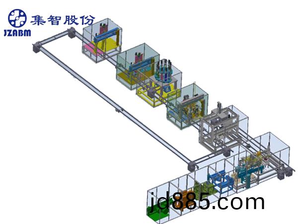 扁线电机定子生产线