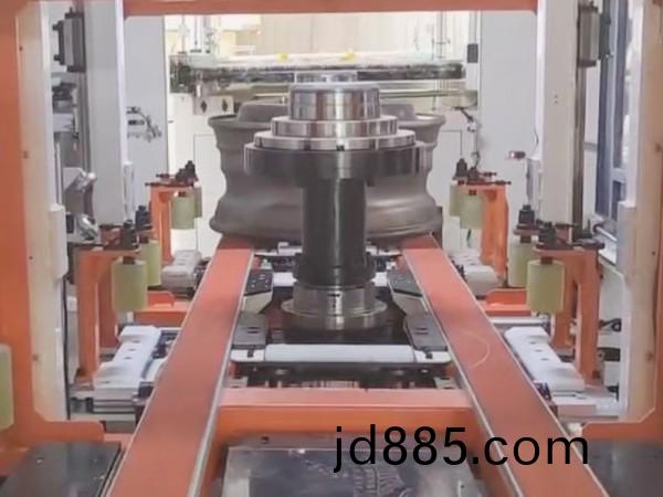 轮毂动平衡跳动在线检测机