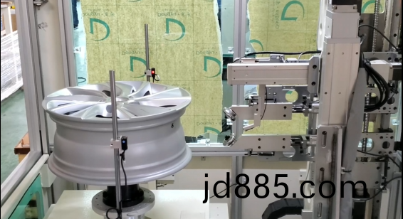 轮毂跳动检测机