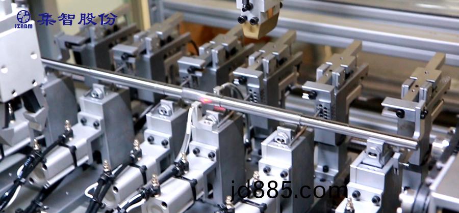 全自动校直机运行中