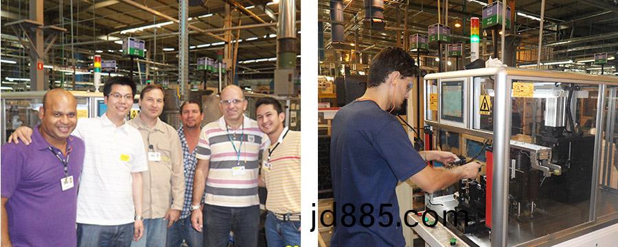 巴西百德电机平衡机案例！