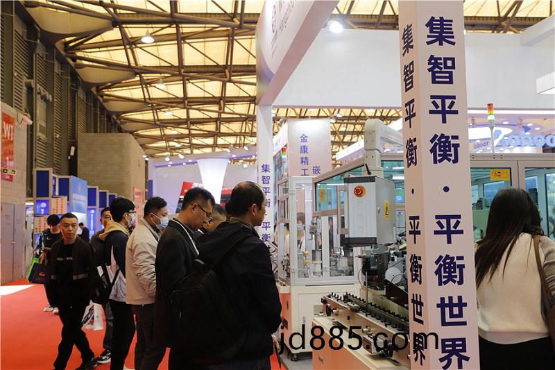 集智平衡机参展上海小电机展