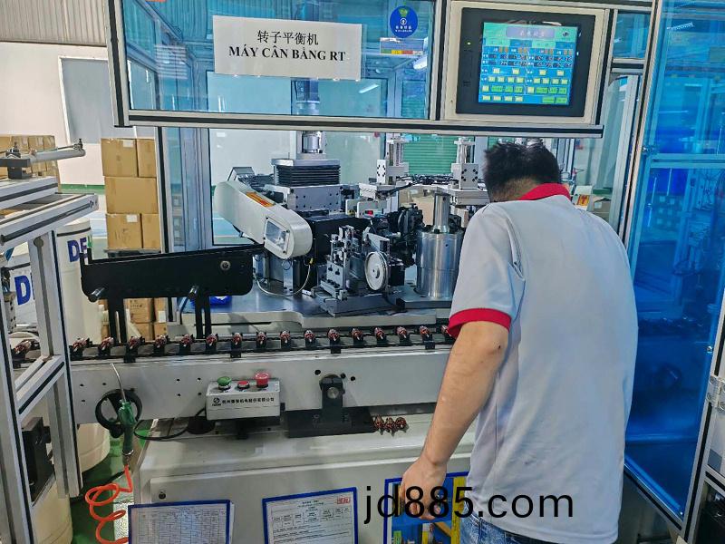 集智平衡机售后团队远赴越南，助力“永捷电机”设备维护